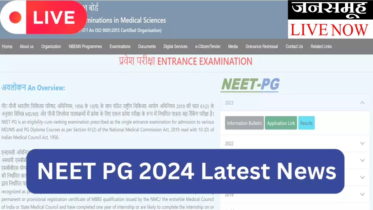 NEET PG 2024 Registration